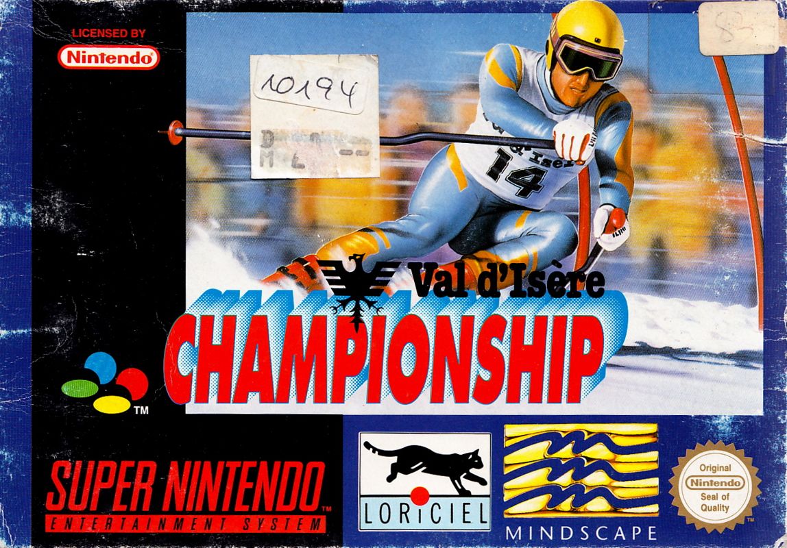 Skiing & Snowboarding: Tommy Moe's Winter Extreme box art for Super Nintendo
